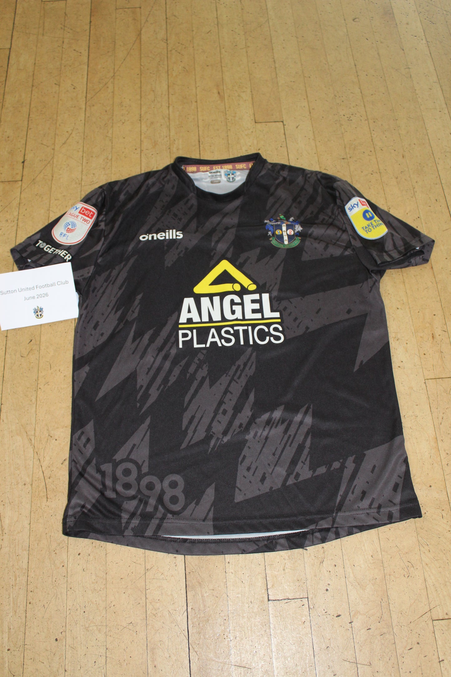 Lewis Ward Black GK Shirt 2022-2023
