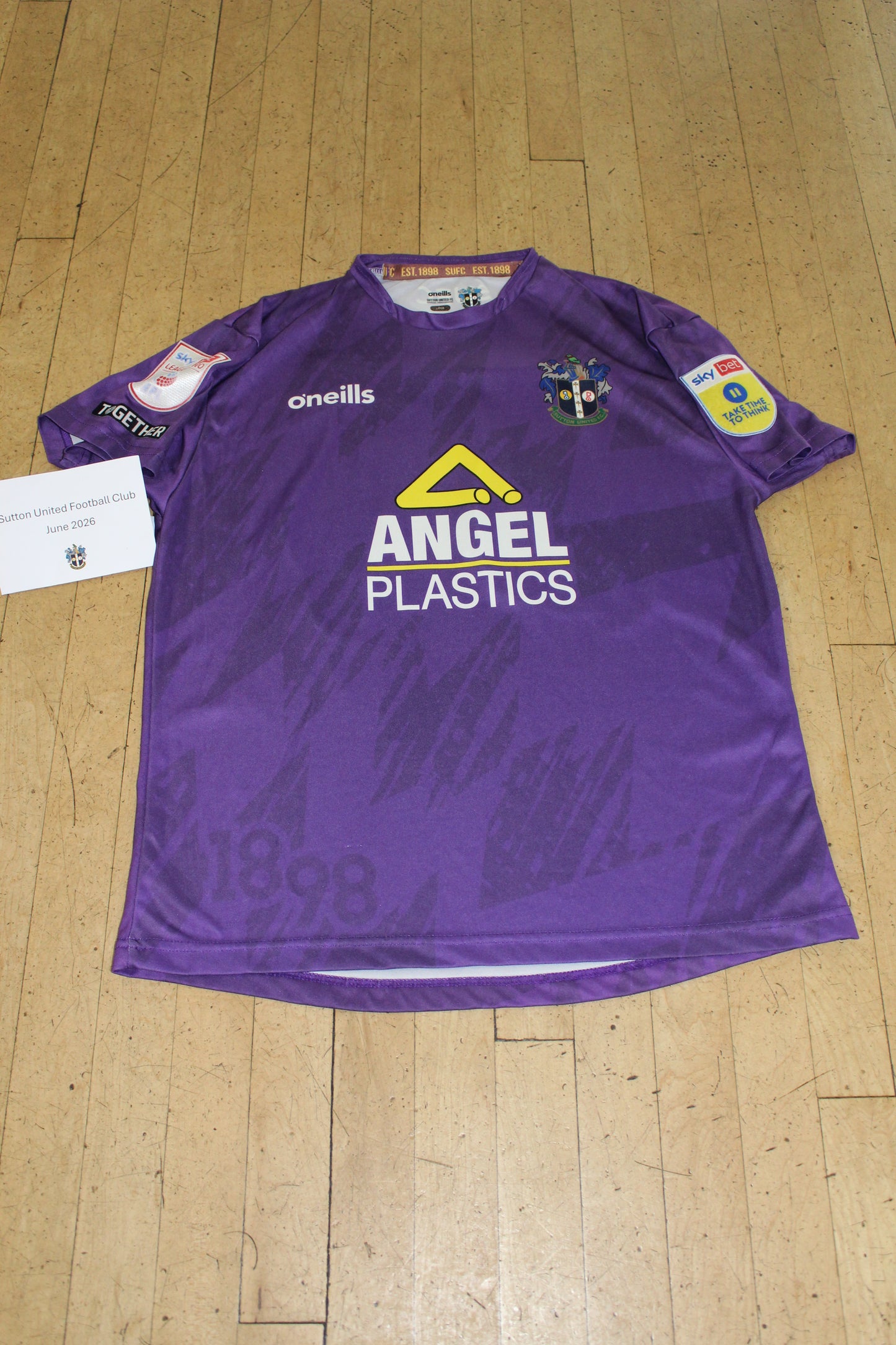 Lewis Ward Purple GK Shirt 2022-2023