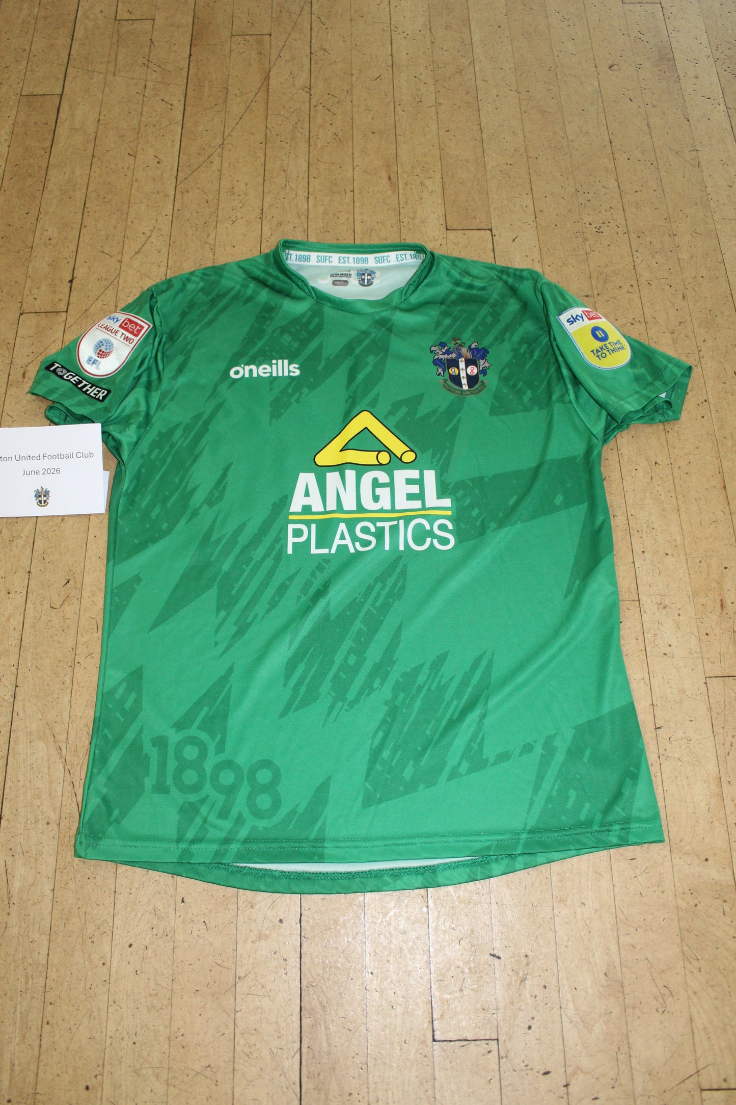 Lewis Ward Green GK Shirt 2022-2023
