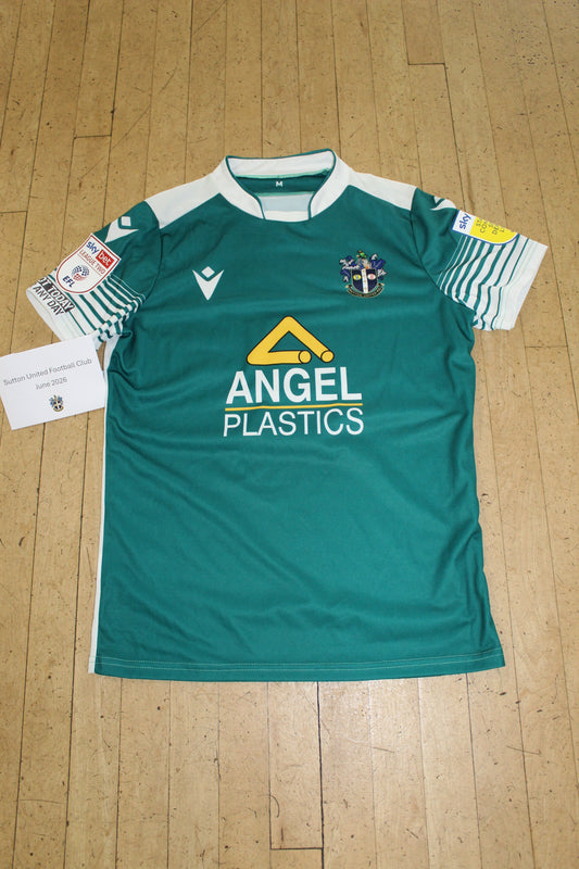 Jon Barden Green Away Shirt - 2021-2022