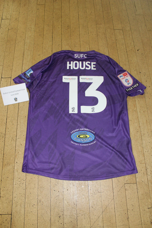 Brad House Purple GK Shirt 2023-2024