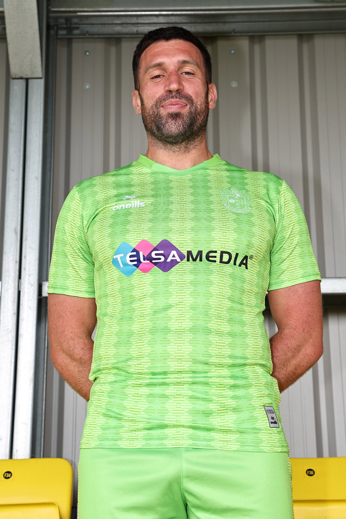 2024-25 Lime GK Replica Shirt Men's (Personalised)