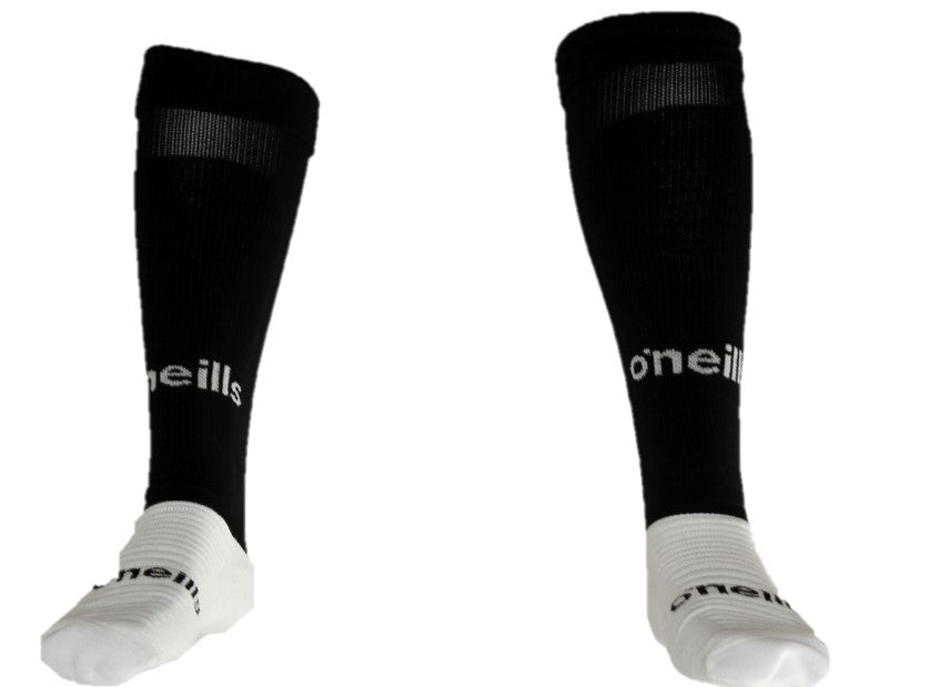 2022-24 Black Replica GK Socks Adult